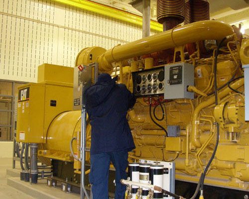 industrial generator servicing